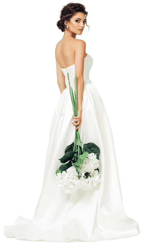Bride with Bouquet
